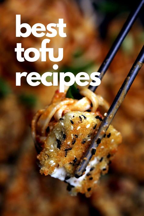 Recipes Using Tofu, Firm Tofu Recipes, Vegan Miso Soup, Best Tofu Recipes, Best Tofu, Breaded Tofu, Tofu Recipes Easy, Simple Snacks, Tofu Soup