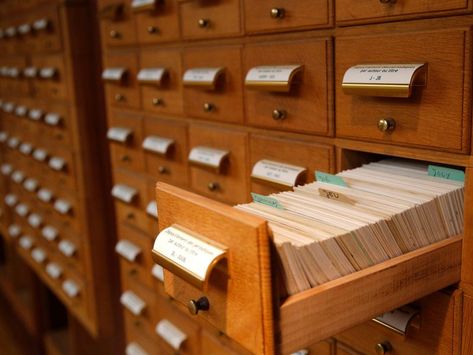 Library Card Catalog Library Card Catalog, Library Activities, Card Catalog, Library Card, Index Cards, Science Classroom, Creative Thinking, The Good Old Days, Life Savers