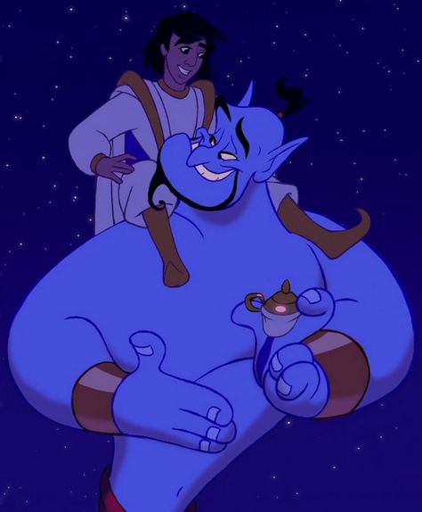 Genie Disney, Aladdin Art, Jasmine And Aladdin, Aladdin Genie, Aladdin 1992, Genie Aladdin, Jasmine Aladdin, Pixar Films, Aladdin Jasmine