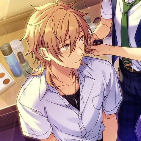 Kaoru Hakaze Icon, Hakaze Kaoru, Kaoru Hakaze, Stars Art, Ensemble Stars, Stars, Hair, Anime