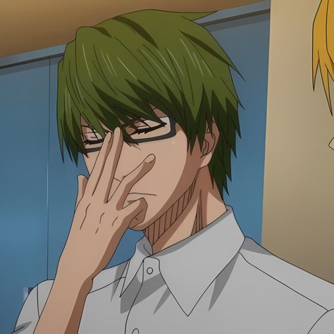 Shintaro Midorima, Midorima Shintarou, Anime Men, Kuroko's Basketball, No Basket, Kuroko No Basket, Film Serie, Anime Icons, Manga Anime