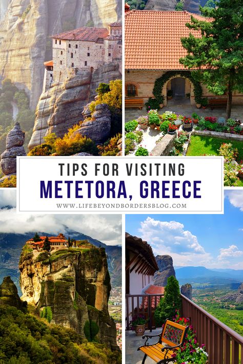 Meteora Greece Photography, Meteors Greece, Places To Go In Greece, Greece Mainland, Greek Mainland, Greece Meteora, Travel In Greece, Mainland Greece, Things To Do In Greece