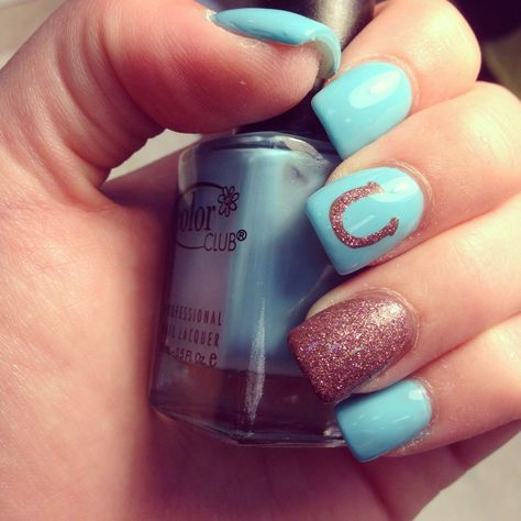 Western Nail Ideas, Country Girl Nails, Country Acrylic Nails, Rodeo Nails, Horse Nails, Western Nails, Tips Nails, Nails Colorful, Teal Nails