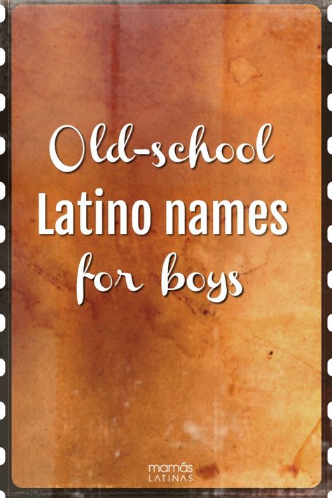 40 Unique old-school names for Latino boys. #babynames #Latinonames #oldfashionednames Hispanic Boy Names Unique, Latin Male Names, Latino Names For Boys, Baby Boy Names Mexican, Spanish Boy Names Unique, Hispanic Baby Names Boys, Spanish Names Boys, Mexican Names For Boys, Latin Boy Names