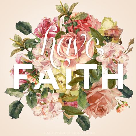 Faith Graphics, Organic Branding Design, Floral Words, Floral Typography, Floral Type, Illustration Quotes, Art Prints Quotes, Rose Wallpaper, Type Design