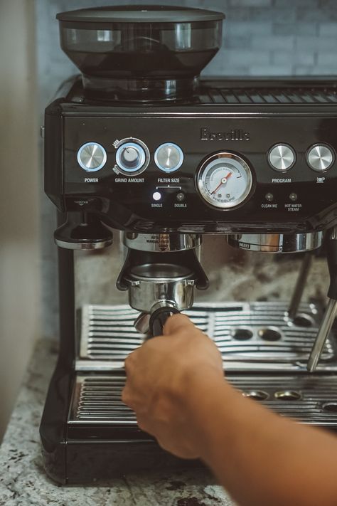 Breville Barista Express Review 3.5 Years Later Best Home Espresso Machine, Breville Barista Express, Espresso Machine Reviews, Home Espresso Machine, Espresso At Home, Best Espresso Machine, Coffee Grinds, Espresso Shot, Best Espresso