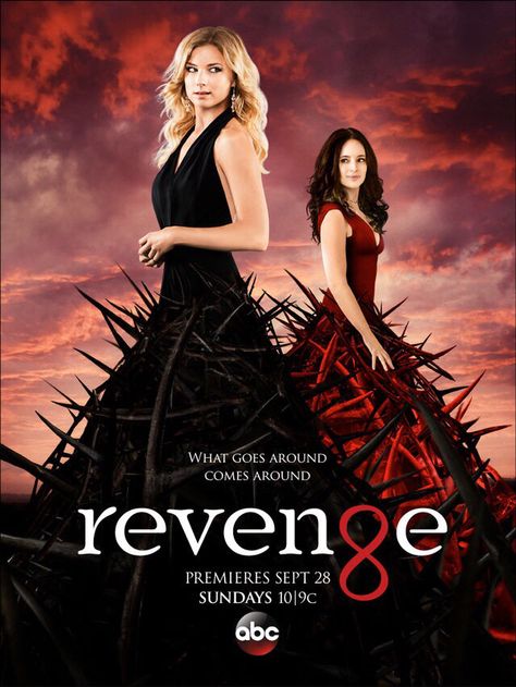 Revenge Poster Revenge Show, Revenge Abc, Revenge Season 2, Revenge Tv Show, Nick Wechsler, Revenge Series, Mighty Mike, Madeleine Stowe, Scott Foley