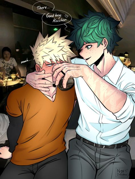 Nyx (@NyxDrawhine) on X Bakugoxdeku Spicy, Baku X Deku Spicy, Yandere Bakugou X Deku, Bakugo X Female Deku, Bakugou X Kirishima Spicy, Bkdk Fanart Spicy Love Heat, Dkbk Bottom Bakugou, Mha Dekubaku, Villain Deku X Bakugou