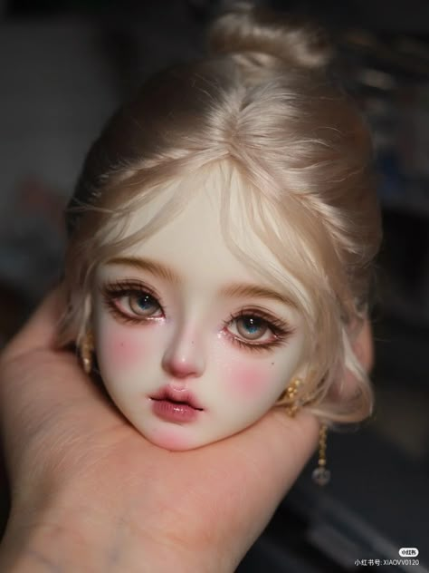 Bjd Faceup, Chinese Symbol Tattoos, Doll Face Paint, Bjd Dolls Girls, Barbie Bride, Bride Dolls, Fantasy Doll, Hello Kitty Plush, Anime Dolls