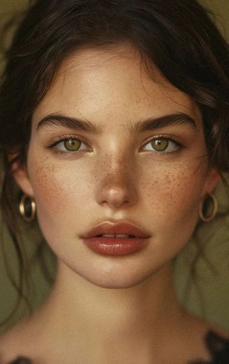 No Make Up Make Up Look, Freckles Makeup, Vitamin C Face Serum, Freckles Girl, 얼굴 드로잉, Photos Of Eyes, Face Drawing Reference, Photographie Portrait Inspiration, Portrait References