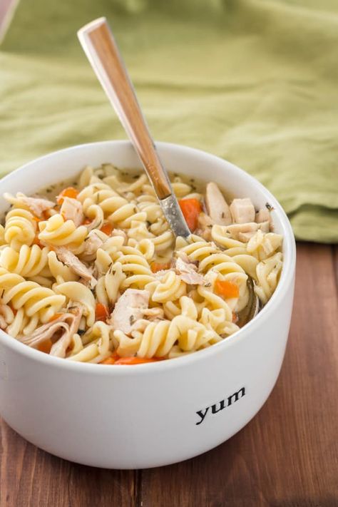 Instant Pot Gluten Free Chicken Noodle Soup is a great recipe for rotisserie chicken. Could this get any easier? Gluten Free Chicken Noodle Soup, Chickpea Noodle, Instant Pot Chicken Noodle Soup, Instant Pot Chicken Noodle, Gluten Free Instant Pot Recipes, Chicken Noodle Casserole Recipe, Gluten Free Instant Pot, Chicken Noodle Soup Recipe, Fall Meals