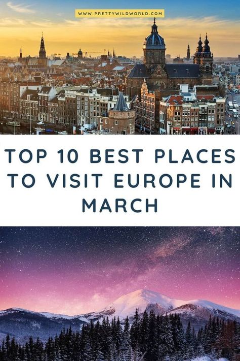 March Travel Destinations, Europe In March, March Travel, Best Places In Europe, Places To Visit In Europe, Day Trips From Rome, Backpacking Europe, Places In Europe, Visit Europe