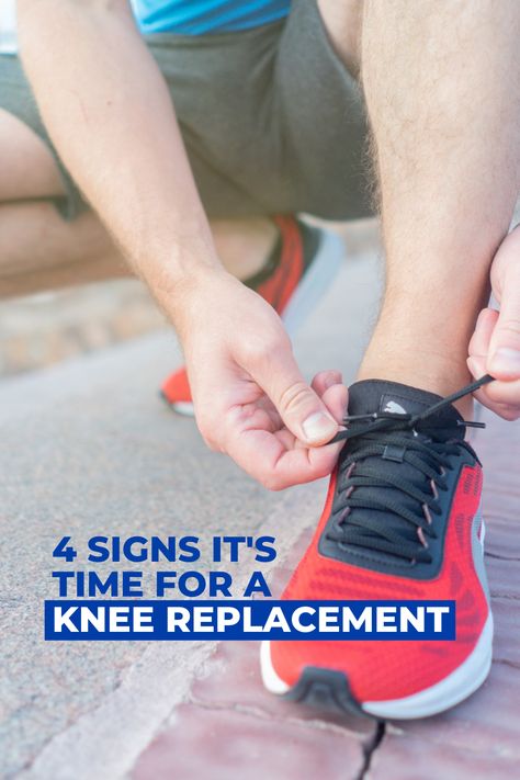 If you struggle with constant knee pain, a knee replacement has probably popped in your head. A few key considerations can help you decide if it’s time to talk to your doctor about a knee replacement surgery. Knee Replacement Recovery, Partial Knee Replacement, Surgery Gift, Knee Cap, Knee Replacement Surgery, Bad Knees, Shoulder Surgery, Knee Surgery, Knee Replacement