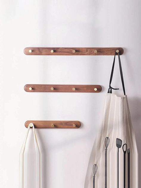 Nordic Creativity Wall Hook Decorative Hook Wall Hook Coat Hangers Rack Hook Solid Wood Hook - Etsy Ikea Besta Cabinet, Copper Uses, Brass Door Knobs, Pinterest Contest, Hook Rack, Coat Hangers, Hook Wall, Hanger Rack, Door Pull Handles