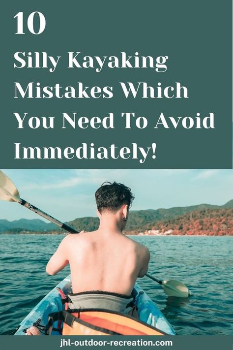 Kayaking seems like a simple activity. You grab a paddle. You hop onto the kayak. You start to paddle…… As a beginner, we might not even know about some basic kayaking tips and we might make THOUSANDS of kayaking mistakes without we even notice. Hence, this post will give you some common kayaking tips on top 10 silly kayaking mistakes and how we can fix or avoid them! #kayaking #kayakingaesthetic #kayakingmistakes #kayakingtips #kayakinghacks How To Kayak, Kayak Workout, Kayak Aesthetic, What To Wear Kayaking, Kayaking Essentials, Kayak Tips, Kayaking Aesthetic, Kayak Modifications, Kayak Fishing Setup