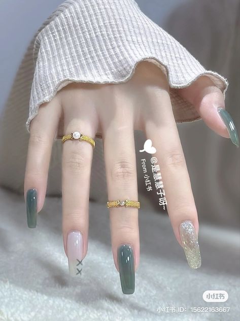 Asian Nails, Punk Nails, Gel Nails Diy, Blush Nails, Pretty Gel Nails, Cute Gel Nails, Soft Nails, Nails Polish, Kawaii Nails