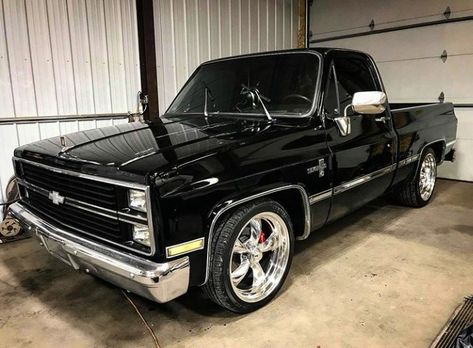 80 Chevy Truck, C10 Chevy Truck 73-87, 1985 Chevy C10, 1984 Chevy Truck, 1985 Chevy Truck, Lowrider Trucks, Dropped Trucks, Car Deco, Lowered Trucks