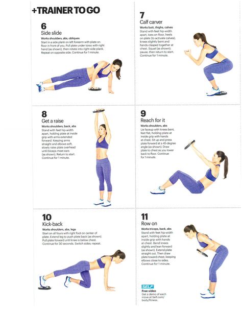 Weight Plate Ab Workout, Plate Ab Workout, Plate Workout, Exercise Chart, Weights Workout For Women, Exercise Ideas, Fitness Ideas, Bad To The Bone, Ab Workout