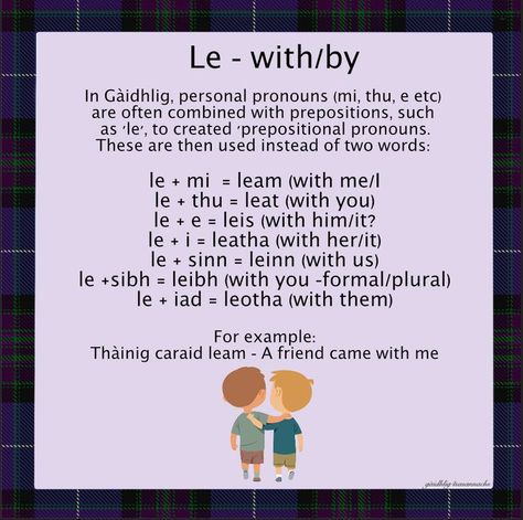 Scots Gaelic, Scottish Words, Irish Words, Scottish People, Learn Language, Scotland History, Personal Pronouns, Scottish Culture, Irish Gaelic