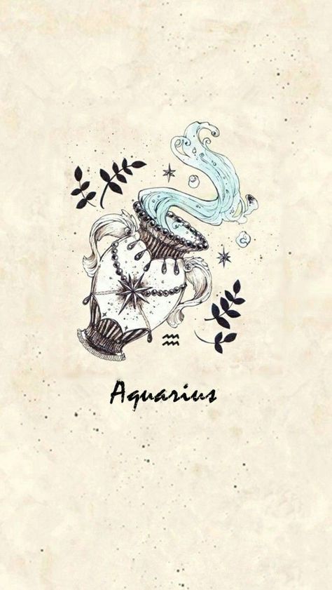 Understanding Astrology, Aquarius Symbol Tattoo, Aquarius Constellation Tattoo, Aquarius Symbol, Aquarius Astrology, Aquarius Aesthetic, Zodiac Sign Aquarius, Astrology Tattoo, Aquarius Art