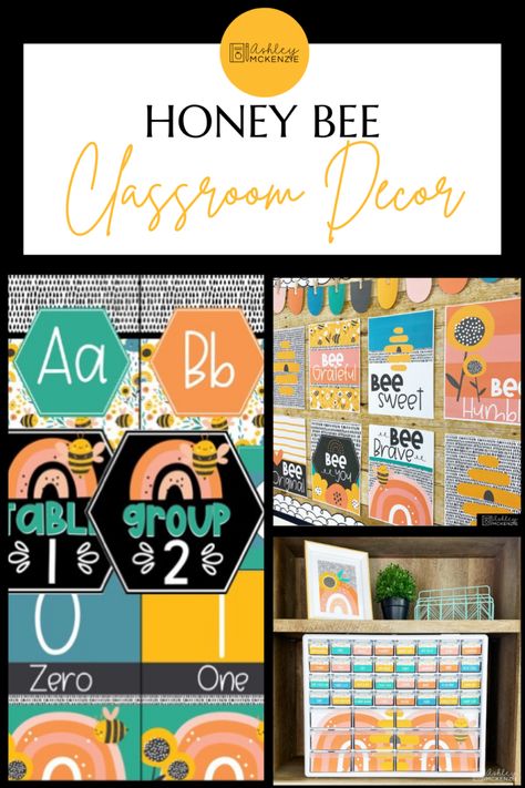 Honey Bee Theme Classroom, Bee Kindergarten Classroom, Honey Bee Classroom Decor, Classroom Bee Theme, Bee Theme Classroom Ideas, Preschool Classroom Themes Decorations, Bee Hive Classroom Theme, Sunflower And Bee Classroom Theme, Beehive Classroom Theme