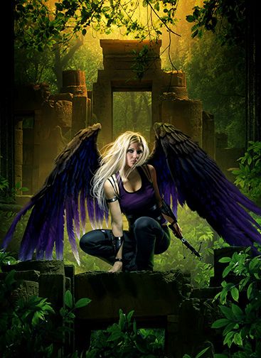 Archangel’s Consort ~ Nalini Singh Guild Hunter, Country Picture, Nalini Singh, Angels Blood, Purple Wings, Angel Warrior, Ange Demon, Vampire Hunter, Angel Pictures