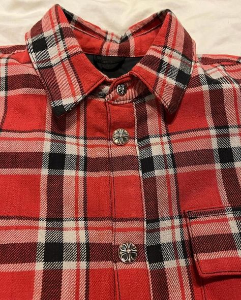 Chrome Hearts Top, Chrome Hearts Tank Top, Chrome Hearts Long Sleeve, Chrome Hearts Flannel, Chrome Hearts Shirt, Chrome Hearts, Design Inspo, Clothes, Design