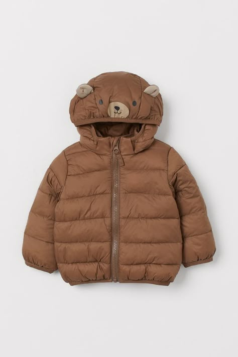 Future Boy, Mom Dr, Baby Scarf, Future Children, Padded Coat, Boys Clothes, Boy Clothes, Browning, Brown Bear