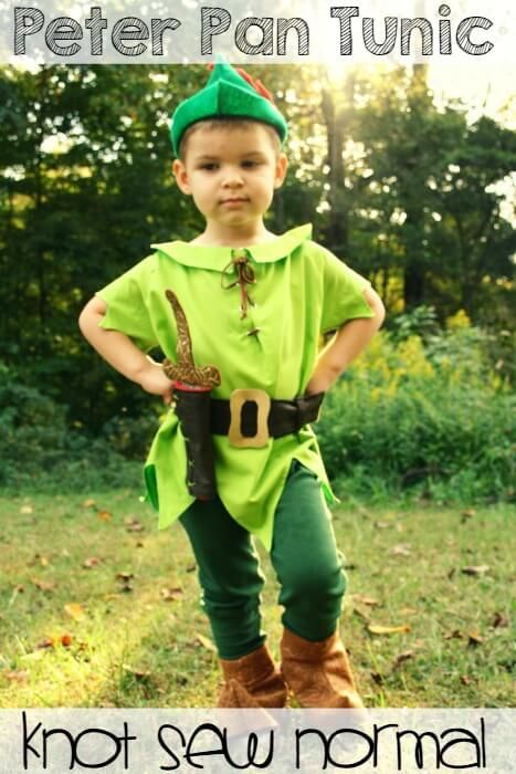 Peter Pan Costume DIY Ideas for Kids Disfraz Peter Pan, Peter Pan Kostüm, Peter Pan Costume, World Book Day Costumes, Tote Bag Pattern Free, Book Day Costumes, Family Forever, Beginner Sewing Projects Easy, Leftover Fabric