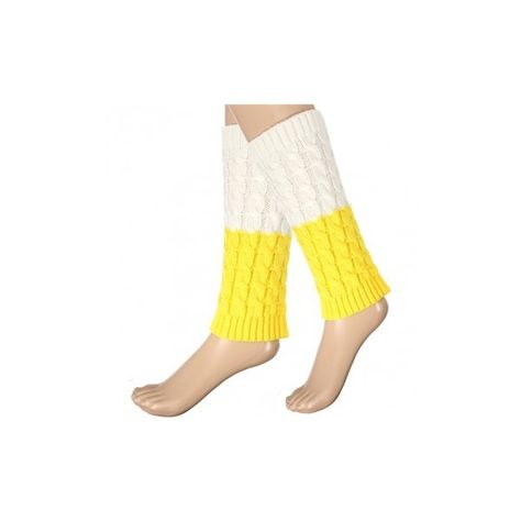 Women Knitted Thigh High Leg Warmers Socks Winter Boot Short Cuff... ($5.54) ❤ liked on Polyvore featuring intimates, hosiery, socks, yellow, short leg warmers, winter boots, patterned socks, short socks and yellow leg warmers Yellow Leg Warmers, Leg Warmer Socks, Leg Warmers Socks, Patterned Hosiery, Thigh High Leg Warmers, Short Winter Boots, Yellow Socks, Leg Warmer, Warm Socks