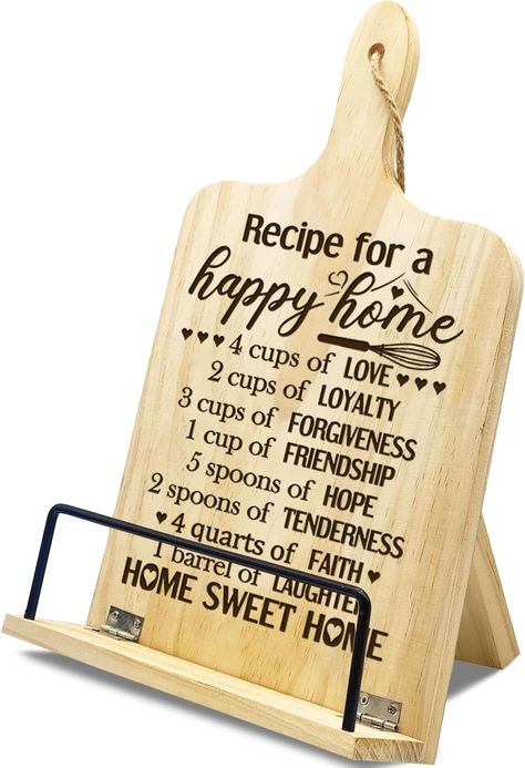 Amazon.com: House Warming Gifts New Home, Housewarming Gifts Cookbook Stand for Kitchen Counter, New Home Gift Ideas Recipe Book Holder, New Apartment Gifts, Perfect Housewarming Gift: Home & Kitchen