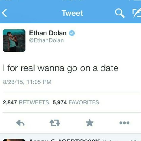 Then stop playing these petty games and answer my snapchats I Wanna Go On A Date Tweet, I Wanna Go On A Date Quotes, Wanna Go On A Date, Crush Stuff, Cute Tweets, Dolan Twins Memes, Ethan And Grayson Dolan, I Volunteer As Tribute, Ethan Dolan