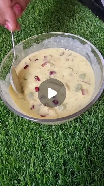 Non Flame Cooking Recipes, No Flame Cooking Recipes, Cooking Without Fire Desserts, Custard Powder Recipes, Healthy Snaks, Fruit Custard, Custard Powder, Instant Recipes, Quick Desserts