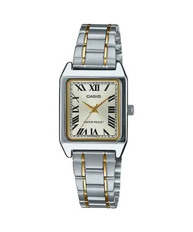 Casio Vintage Watch Woman, Casio Watch Women, Casio Vintage Watch, Mens Highlights, Casio Vintage, Casio Classic, Water Resistant Watch, Watch Women, Stainless Steel Band