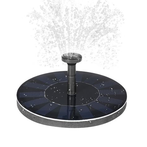 Solar Powered Fountain Pump, Diy Solar Fountain, Bath Garden, Bird Fountain, Water Fountain Pumps, Solar Powered Fountain, Solar Water Fountain, Solar Water Pump, Bird Bath Fountain