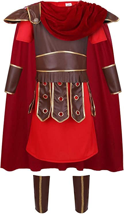 Gladiator Halloween, Roman Soldier Costume, Medieval Knight Costume, Gladiator Costume, Gladiator Costumes, Biblical Costumes, Viking Medieval, Soldier Costume, Kids Backyard