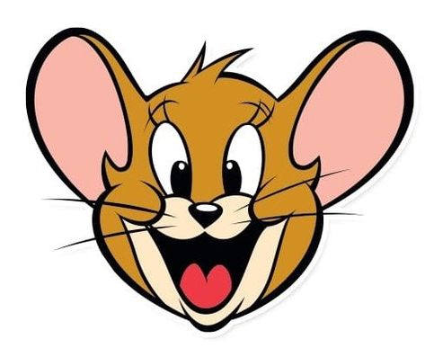 Jerry Face, Tom Face, Mouth Anime Aesthetic, Jerry Images, Camera Cartoon, Album Artwork Cover Art, Disney Character Drawing, Anime Photo Profile Dark, Tom And Jerry Cartoon