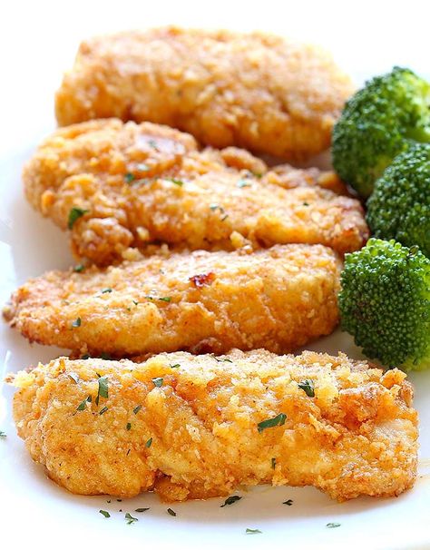 The Best Oven Fried Chicken Best Oven Fried Chicken, Panko Crusted Chicken, Oven Fried Chicken Recipes, Oven Fried, Oven Fried Chicken, Best Oven, Chicken And Broccoli, Crusted Chicken, Fried Chicken Recipes