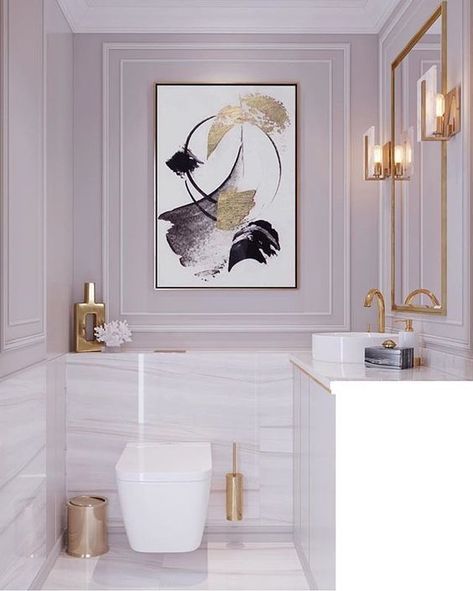 Beautiful Bathroom Wall Decor Ideas With Luxury Style 2019 White Marble Bathrooms, Bad Inspiration, Bathroom Goals, Dream Bathrooms, Marble Bathroom, Bathroom Wall Decor, Beautiful Bathrooms, Design Case, Luxury Bathroom