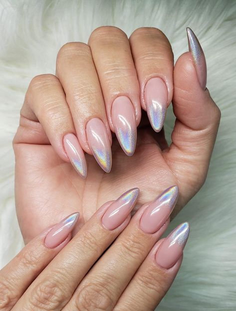 Colorful Ombre Nails, Spring Colors For Nails, Colors For Nails, Ombre Chrome Nails, Baby Boomers Nails, Trendy Shades, Queen Nails, Milky Nails, Nails Ombre