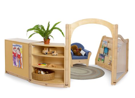 Literacy Corner, Birch Furniture, Community Playthings, Role Play Areas, Daycare Design, Play Corner, Classroom Style, Play Areas, Nursery Baby Room