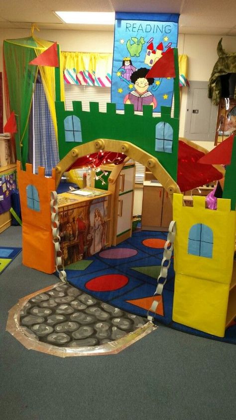 Fairy Tale Dramatic Play Preschool, Castle Dramatic Play Preschool, Fairytale Unit Preschool, Imagination Activities Preschool, Castle Activities For Preschool, Castle Activities For Kids, Fairytale Dramatic Play, Fairy Tale Dramatic Play, Fairytale Activities For Preschool