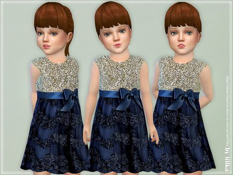 Ts4 Kids, Patty Dress, Estelle Dress, Sims Packs, Toddler Swimsuits, Toddler Stuff, Sims 4 Toddler, Sims 1, Girl Toddler