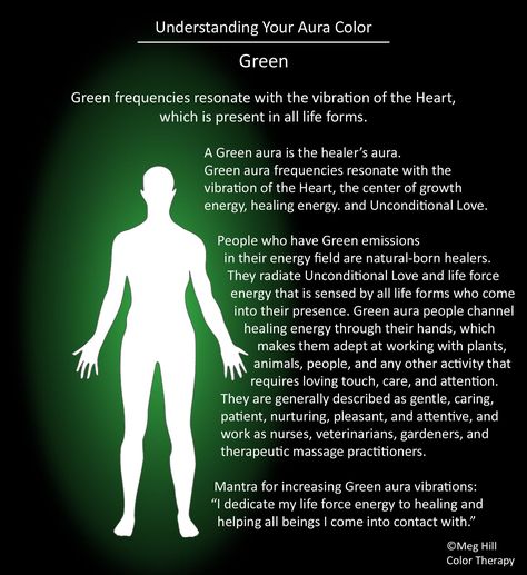 Understanding your Aura color: Green Reiki Cura, Aura Colors Meaning, Green Aura, Aura Reading, The Oregon Trail, Life Force Energy, Color Meanings, Aura Colors, Energy Work