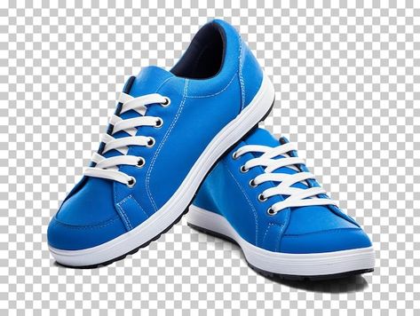 Blue sneakers shoes isolated on transpar... | Premium Psd #Freepik #psd #shoes-mockup #white-shoes #sneaker-mockup #shoes Shoe Png, Sneakers Png, Shoes Png, Logo Psd, Blue Sneakers, Background Png, Create Image, Sneakers Shoes, White Shoes