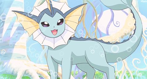 Vaporeon Pokemon Discord Banner, Vaporeon Gif, Vaporeon Icon, Hisuian Zoroark, Pokemon 2000, Water Pokemon, Kawaii Pokemon, Pokemon Eeveelutions, Discord Profile