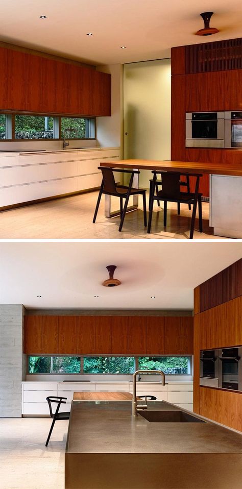 Interior Design Ideas – Hide The Air-Conditioning Unit Inside A Cabinet Hidden Ac, Air Conditioner Cover Indoor, Air Conditioner Hide, Inside Kitchen Cabinets, Ac Cover, Air Conditioner Cover, Air Conditioner Units, Green Dining Room, House Aesthetic