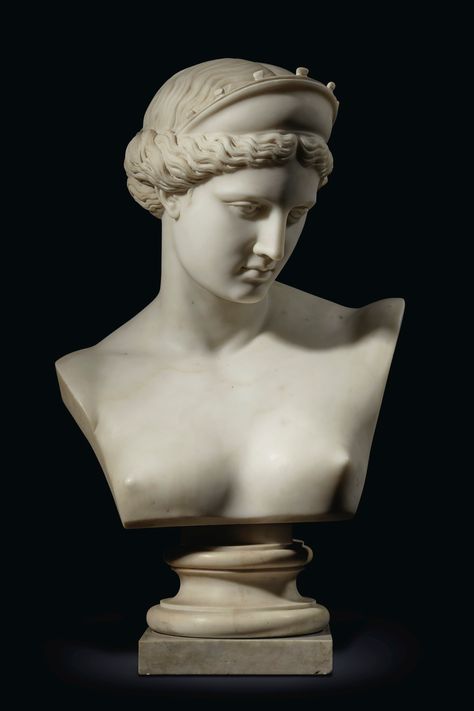 Neoclassical Art, Statue Tattoo, Marble Bust, Human Sculpture, Classic Sculpture, Greek Statues, Ancient Greek Art, Academic Art, Portrait Lighting