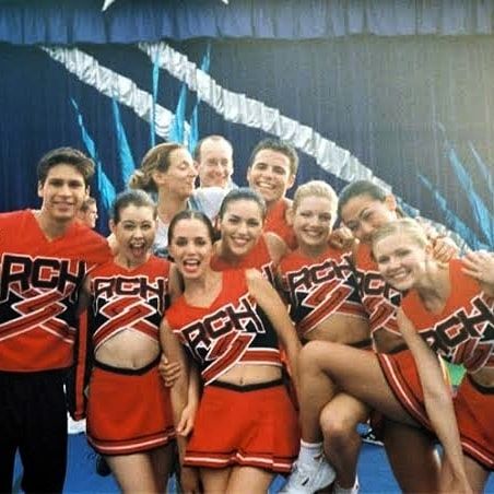 𝑺𝑶𝑼𝑳 𝑮𝑳𝑶 ⚡ on Instagram: “wholesome BTS moments from Bring It On ✨” Bts Moments, Kirsten Dunst, All Or Nothing, Tennis Clothes, Bring It, Good Movies, Cheerleading, Cheer Skirts, Behind The Scenes