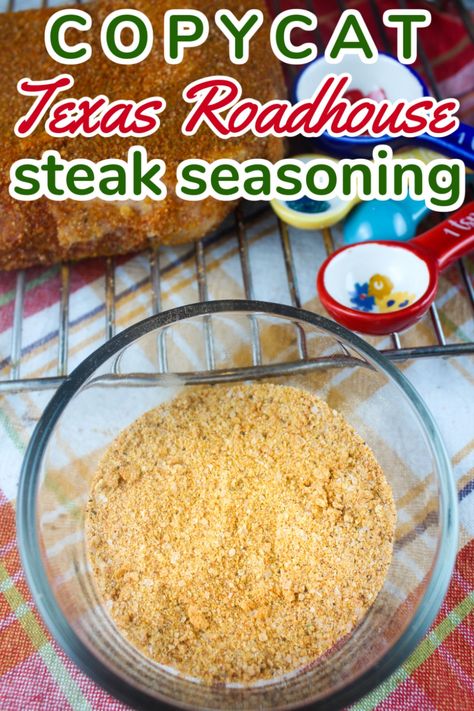 How to make perfect medium rare ribeye Texas Roadhouse Steak Seasoning Restaurant Copycat Recipes, Copycat Texas Roadhouse Steak, Roadhouse Steak Seasoning, Texas Roadhouse Recipes, Steak Seasoning Recipe, Best Steak Seasoning, Texas Roadhouse Steak Seasoning, Texas Steak, Texas Roadhouse Steak